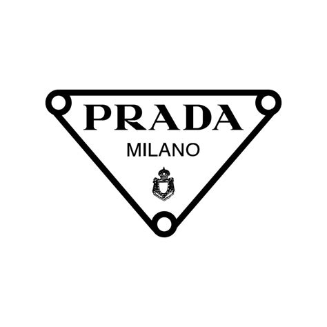 prada fake logo|prada triangle logo plaque.